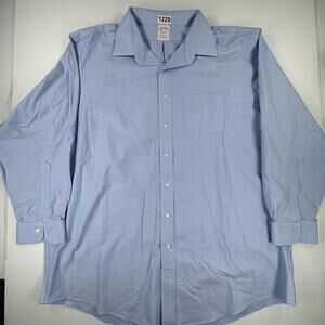 Columbia PFG Bonehead Shirt Mens Big 5X Blue Short Sleeve Fishing Vented Button